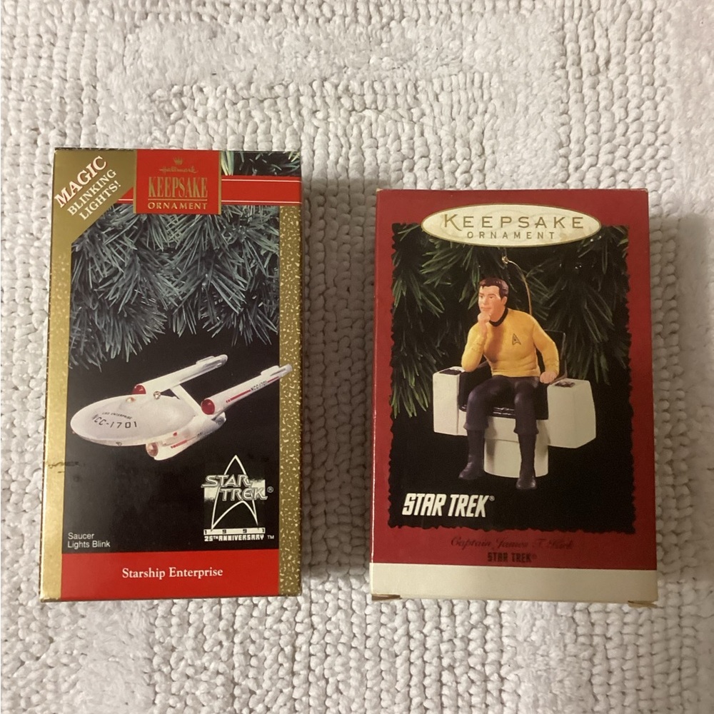 Hallmark Star Trek Keepsake Ornaments Set
